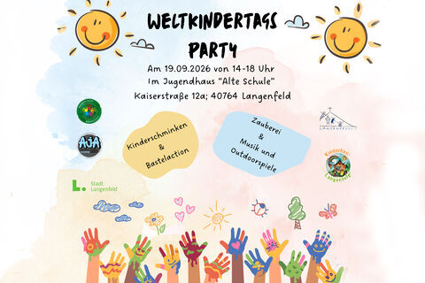 Weltkindertagsparty im Jugendhaus Alte Schule. 
