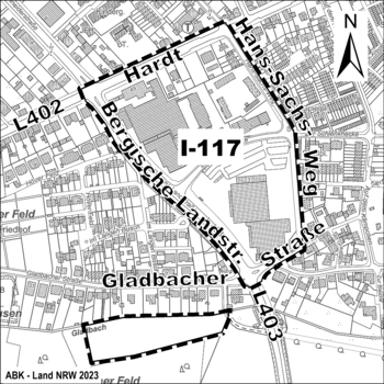 Gebietsbegrenzung I-117