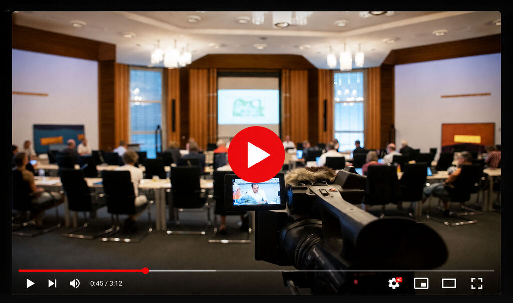 Livestream von Rats- und Ausschusssitzungen